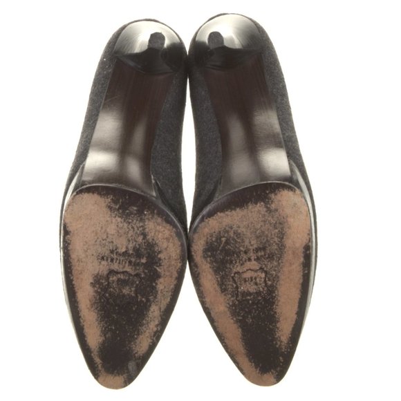 EUC STUART WEITZMAN Wool Platform Pumps - Picture 4 of 15
